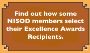 Find out how some NISOD members select their Excellence Awards recipients.