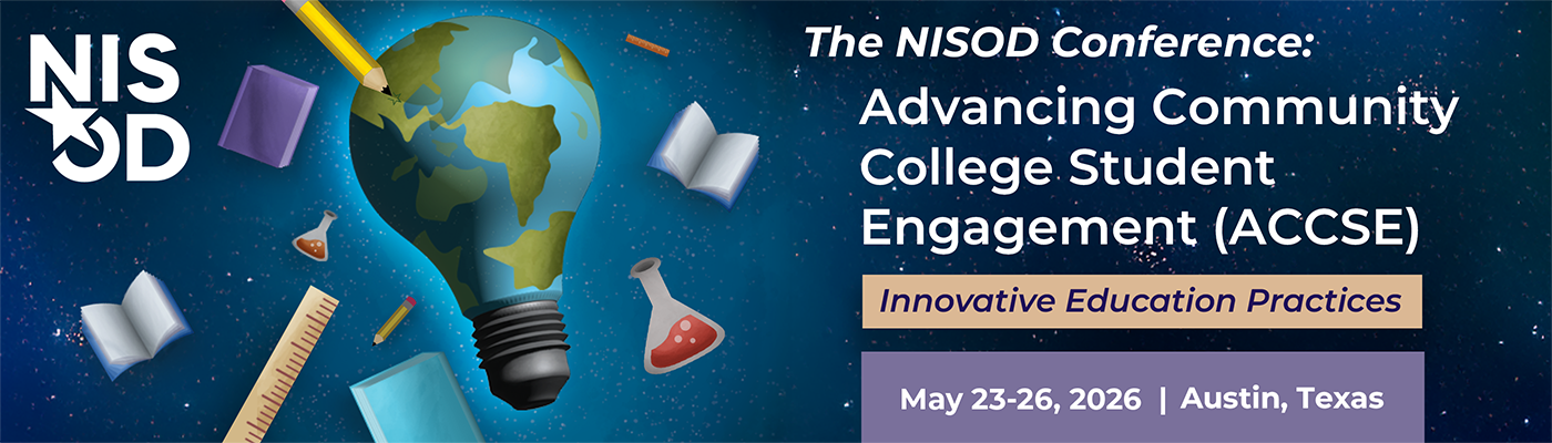 NISOD Annual Virtual Conference banner image