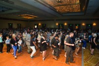 Excellence Award Dinner Line dancing at the Dinner and Celebration!