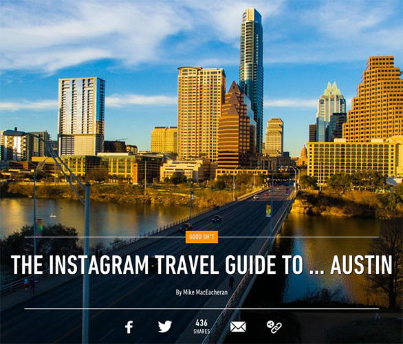THE INSTAGRAM TRAVEL GUIDE TO … AUSTIN