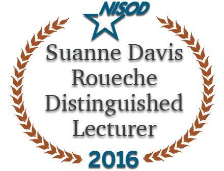2016 Suanne Davis Roueche Distinguished Lecturer Award