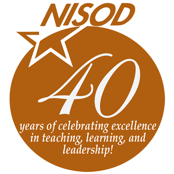 NISOD 40th NISOD 40th logo
