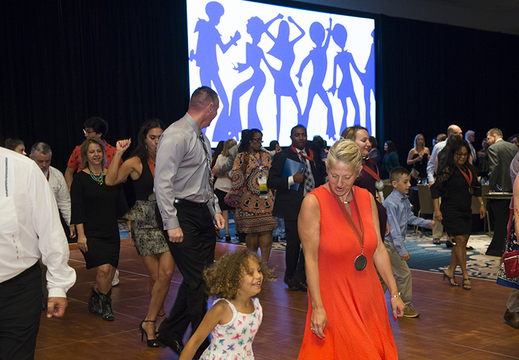 2018 NISOD Excellence Award Dinner and Celebration 2018 NISOD Excellence Award Dinner and Celebration dancing 3 photo