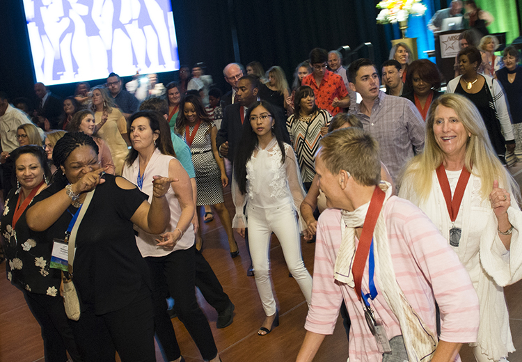 2018 NISOD Excellence Award Dinner and Celebration 2018 NISOD Excellence Award Dinner and Celebration dancing 2 photo