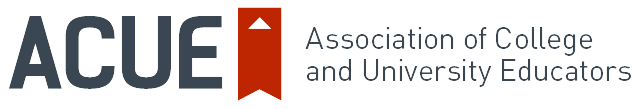 Association of College and University Educators Association of College and University Educators logo