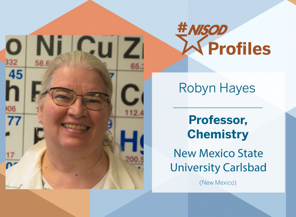 Robyn Hayes, Professor, Chemistry