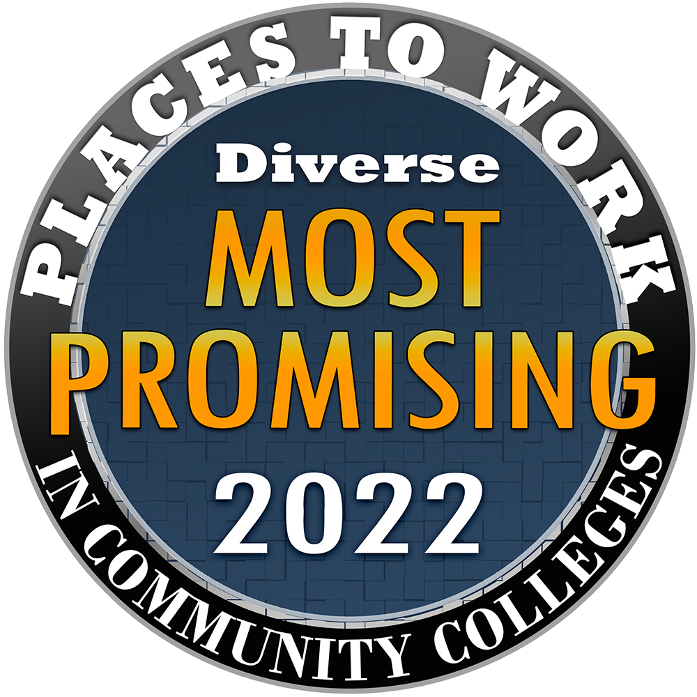 2022 Most Promising Places to Work in Community Colleges logo