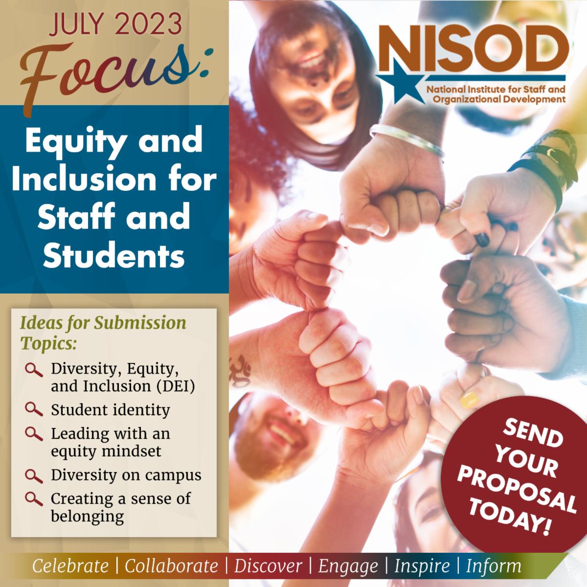 NISOD FOCUS Social Media JULY GRAPHIC copy July Monthly Themes