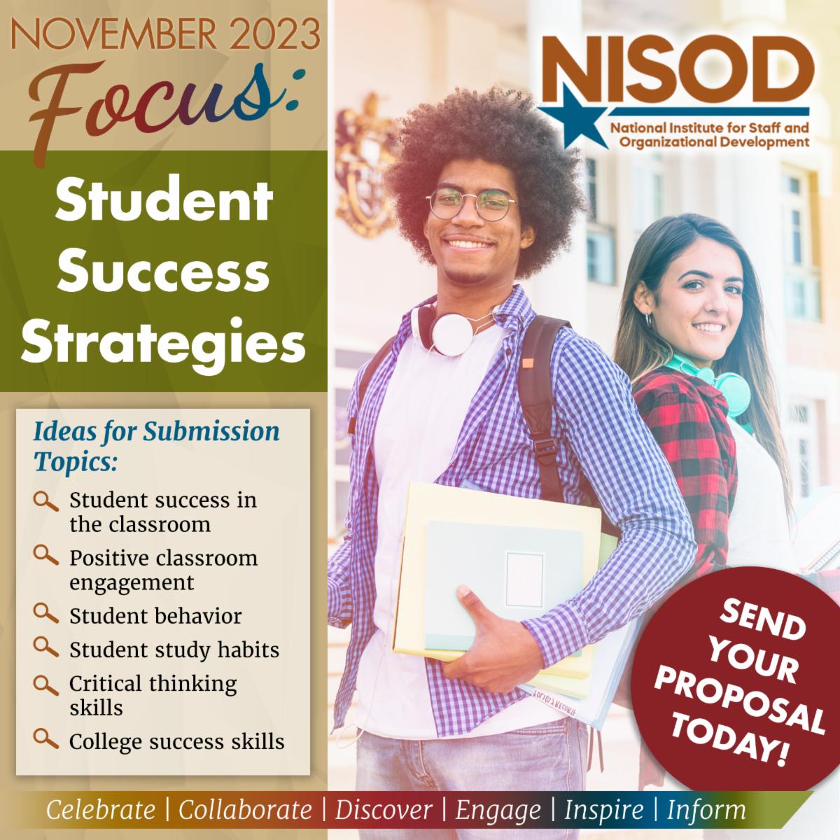 NISOD FOCUS Social Media NOVEMBER GRAPHIC copy November Monthly Theme
