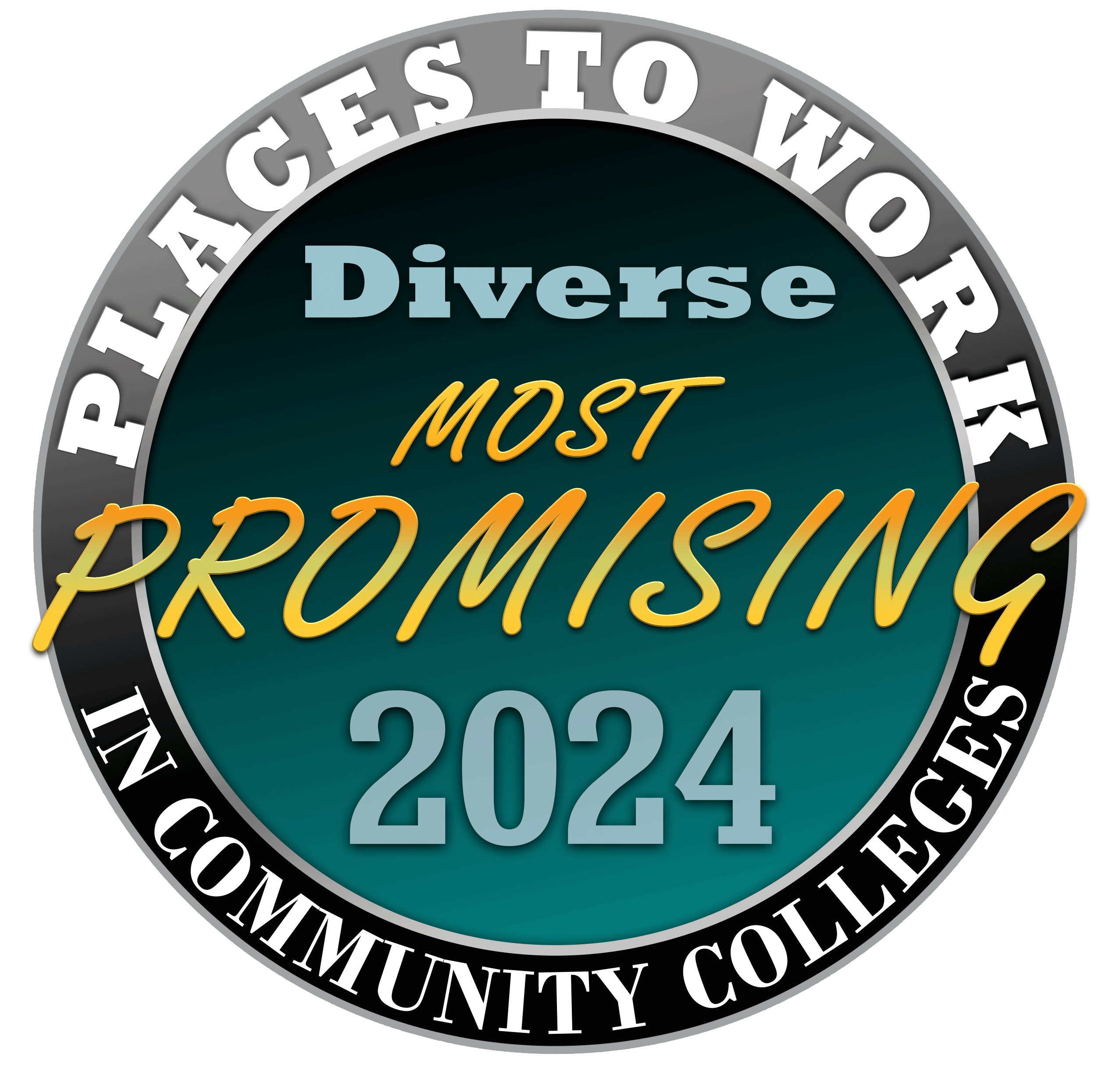 The 2024 Most Promising Places to Work in Community Colleges log