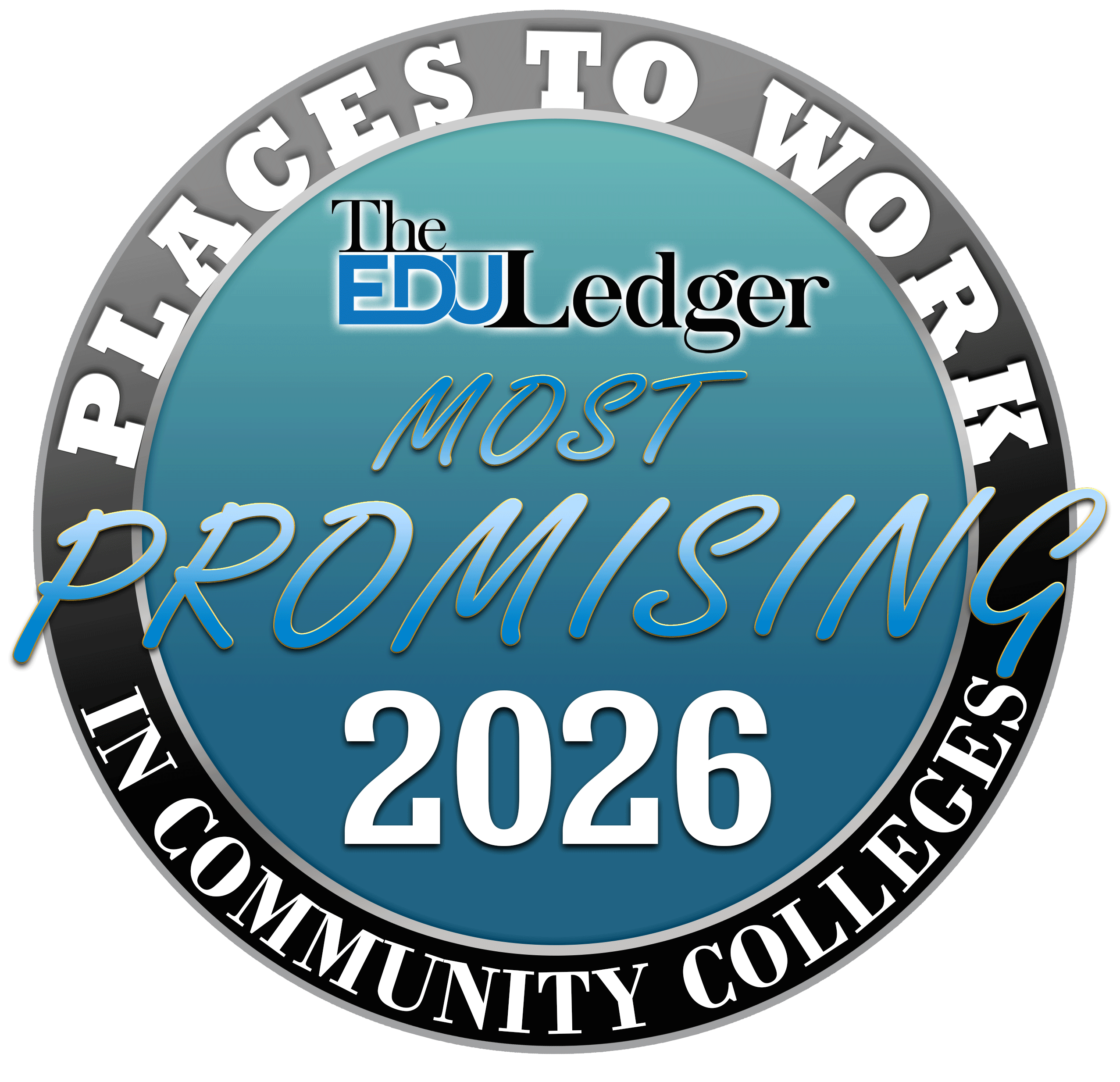 2026 Most Promising Places to Work in Community Colleges logo